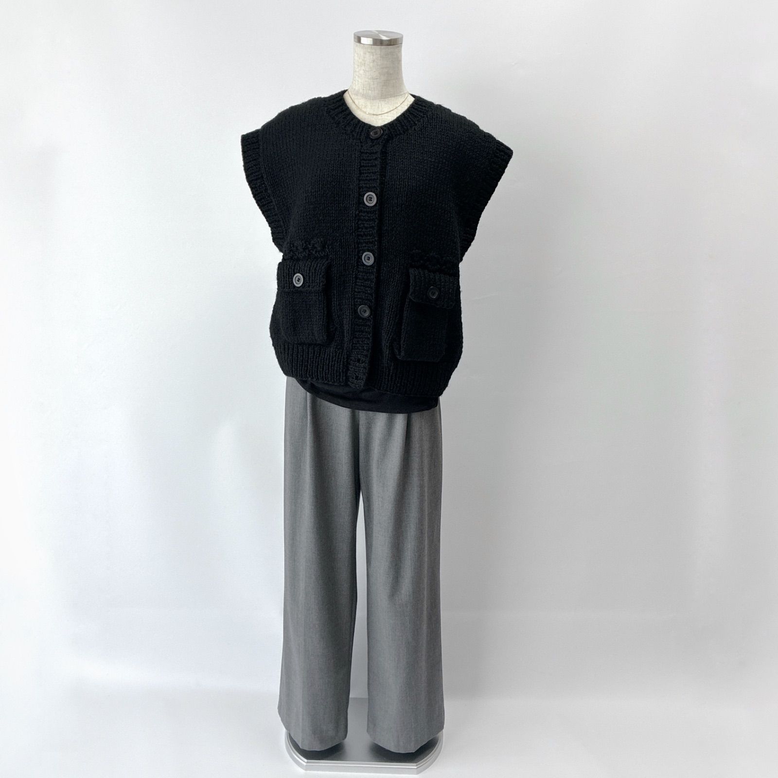 タグ付✨ / 2025 / crinkle crinkle crinkle / NEPAL KNIT VEST
