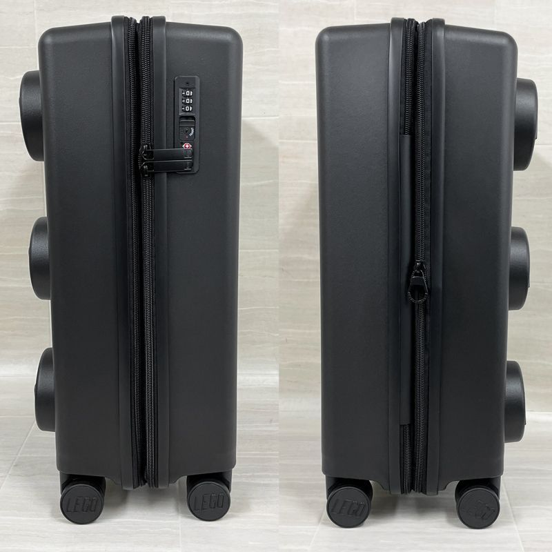 LEGO レゴ スーツケース 新品(展示品）・アウトレット 20290-0026 ブラック Brick 2x3 Trolley Expandable 小型 軽量 33L TSAロック スーツケース キャリーケース 並行輸入品