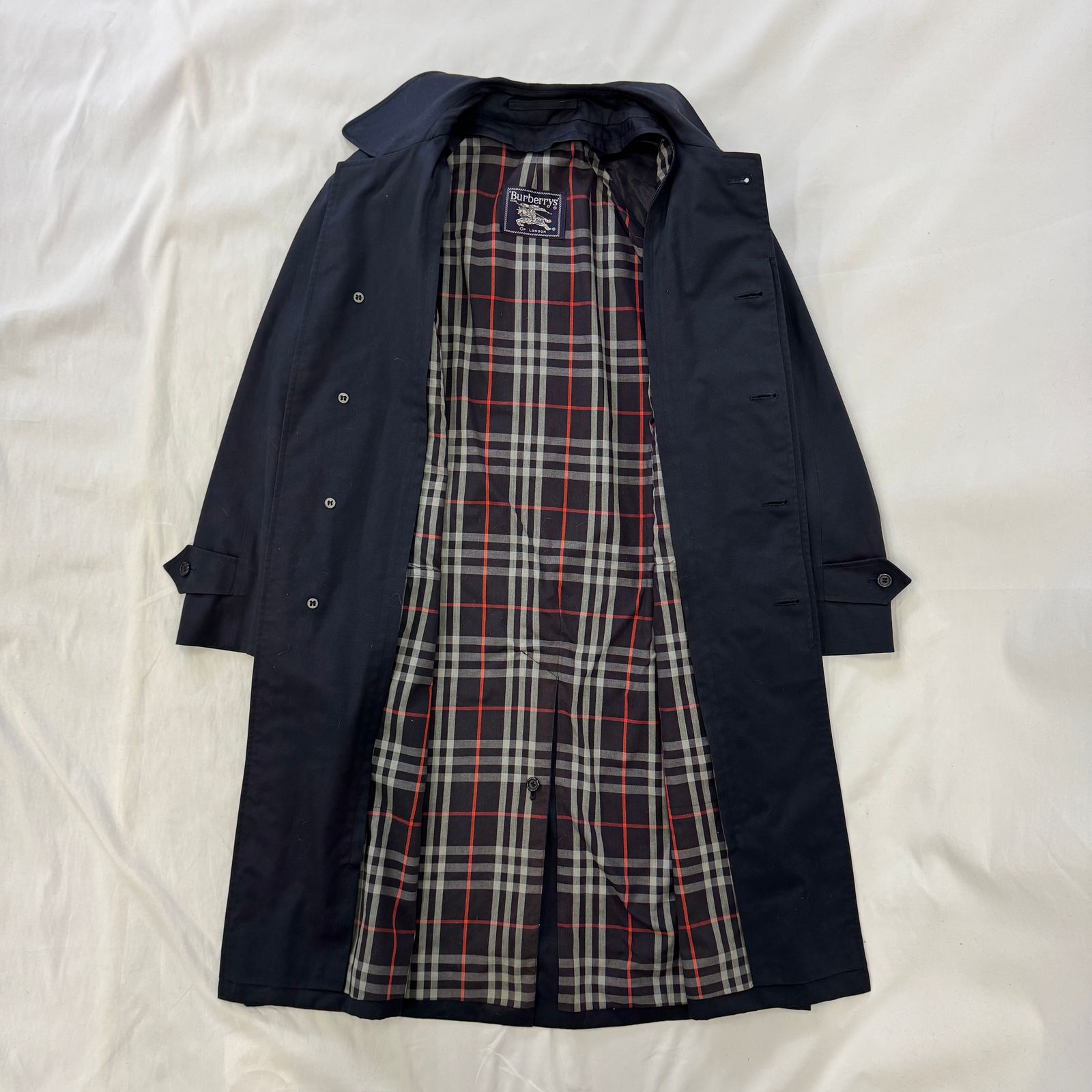 80s 英国製ヴィンテージ Burberry's バーバリーズ ステンカラーコート