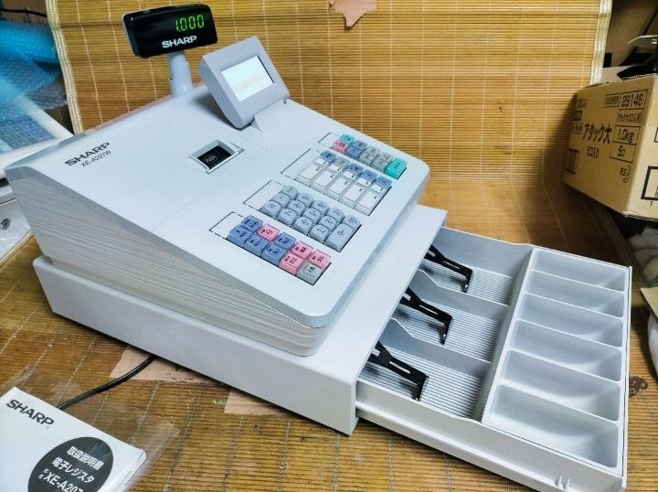 シャープレジスター XE-A207 PC連携売上管理設定無料 601036 - メルカリ