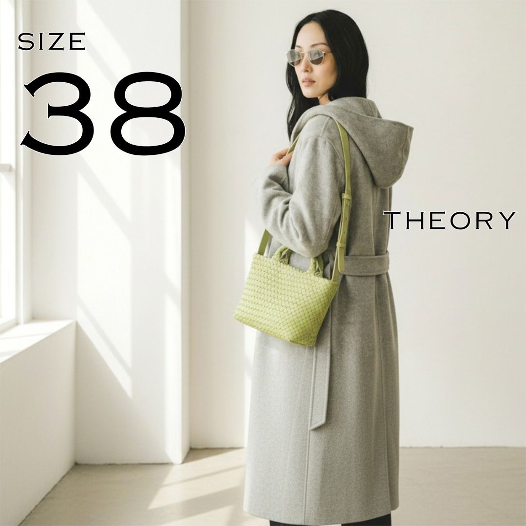 theory luxe/フーデットコート/ウール38 Theory luxe 【公式通販】