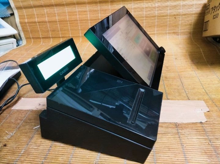 カシオレジスター V-R200 最上タッチ操作 Android 208088 - メルカリ