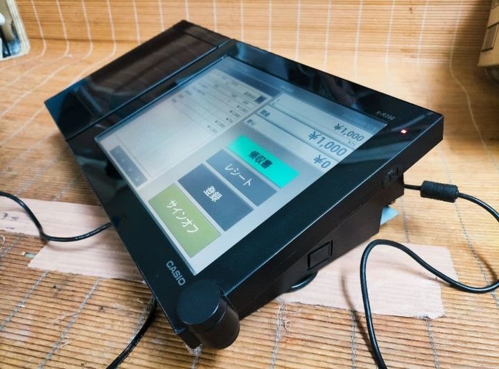 カシオレジスター V-R200 最上タッチ操作 Android 208088 - メルカリ