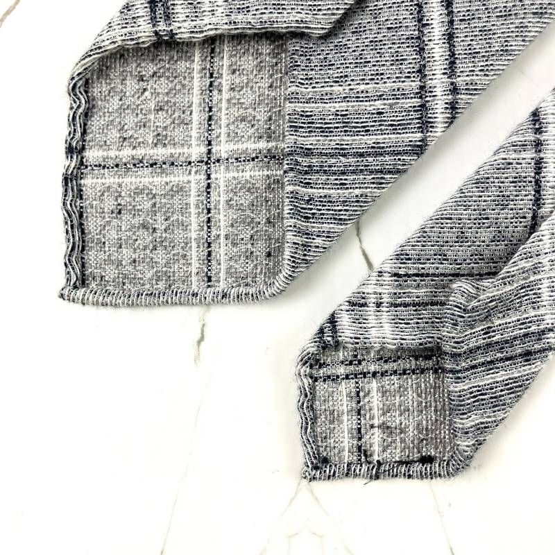 美品 TIE YOUR TIE タイユアタイ ネクタイ チェック柄 スフォデラート
