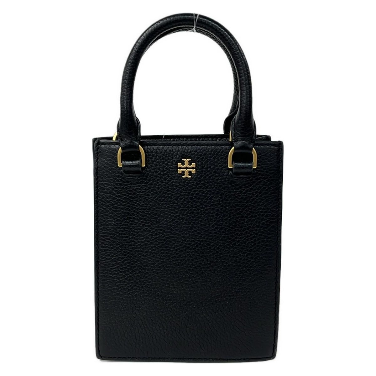 TORY BURCH トリーバーチ トートバッグ ブラックレザー 【公式通販】