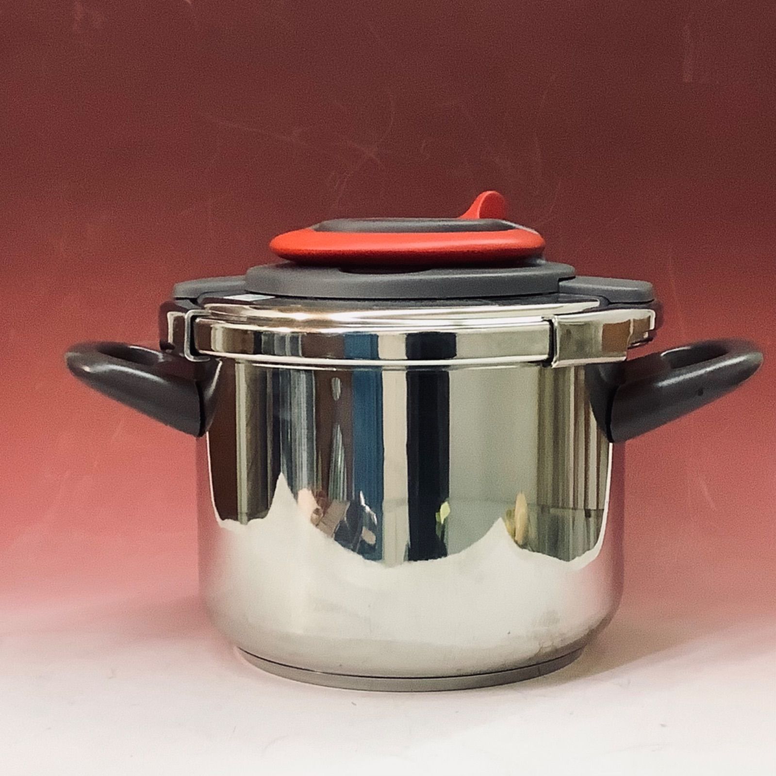 Tｰfal 圧力鍋 クリプソ アーチ Clipso Arch パプリカレッド 6L - メルカリ