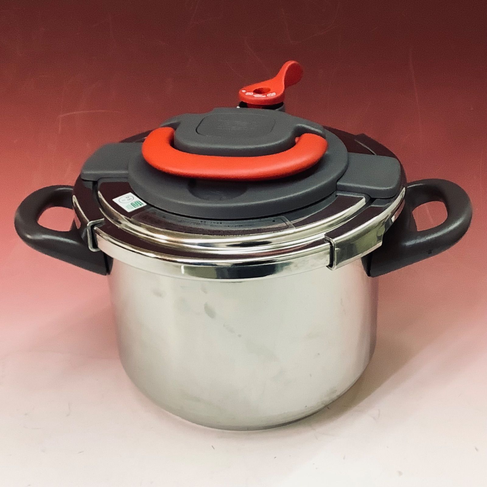 Tｰfal 圧力鍋 クリプソ アーチ Clipso Arch パプリカレッド 6L - メルカリ