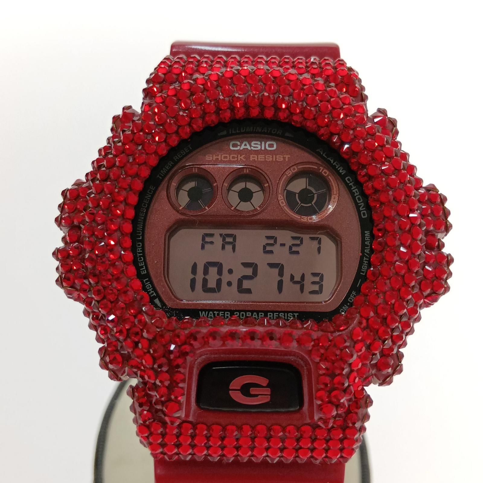 CASIO カシオ G-SHOCK ジーショック DW-6900MF レッド レッド文字盤