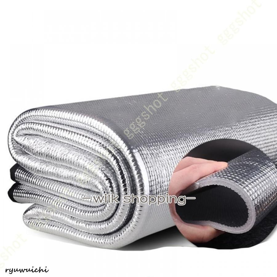 [Free Shipping] Aluminum Sheet, Silver Mat, Camping Aluminum Mat, Thermal Leisure Sheet, 8mm Thick Picnic Sheet, Insulated Mat, Tent Mat, Waterproof, Disaster Prevention, Car Overnight Sleeping Bag Mat Code: 10922