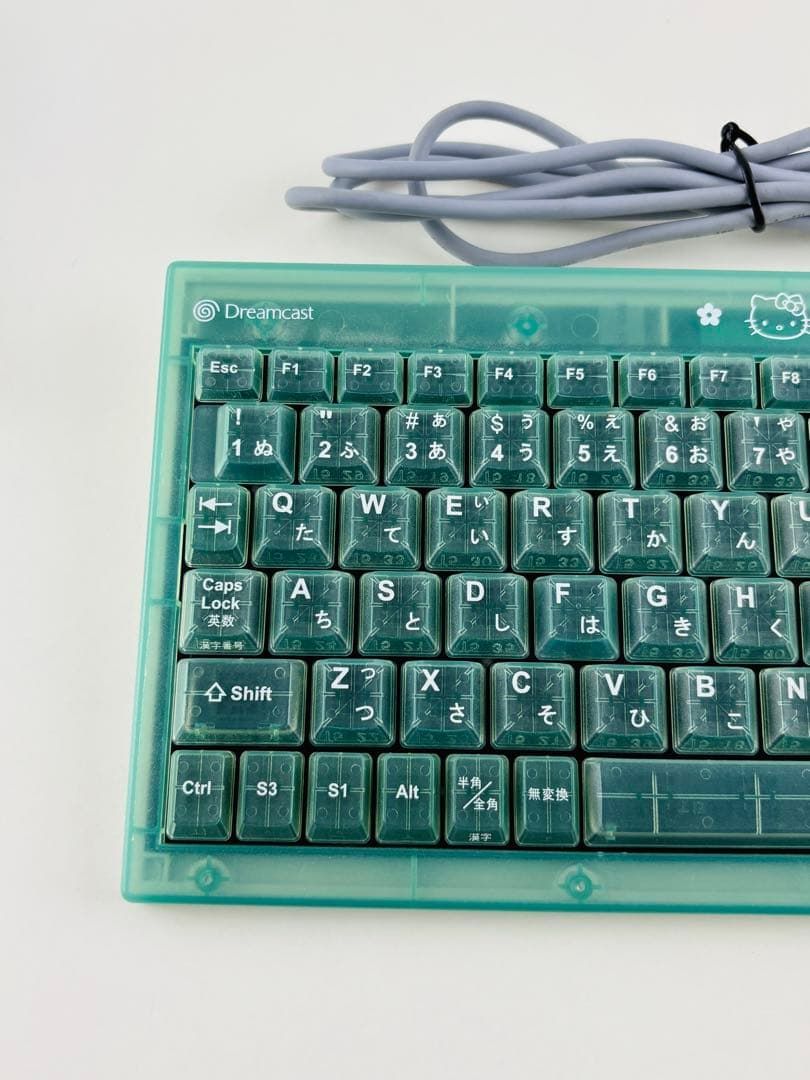 美品 ドリームキャスト 本体 ハローキティ スケルトンブルー 美品 ドリームキャスト 本体 ハローキティ スケルトンブルー