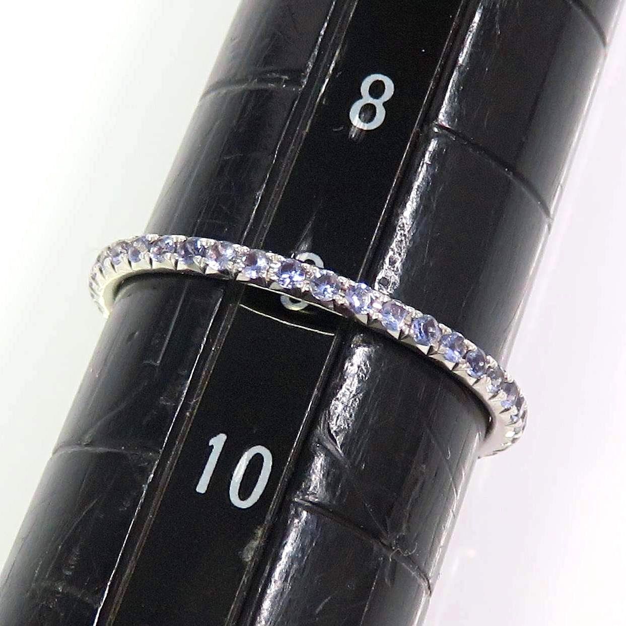 TIFFANY&Co ティファニー 750 タンザナイト メトロ フルエタニティ 