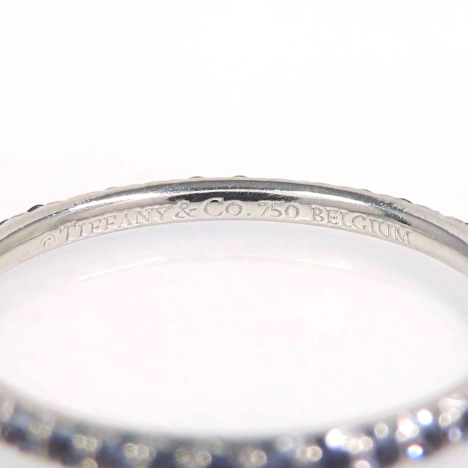 TIFFANY&Co ティファニー 750 タンザナイト メトロ フルエタニティ 
