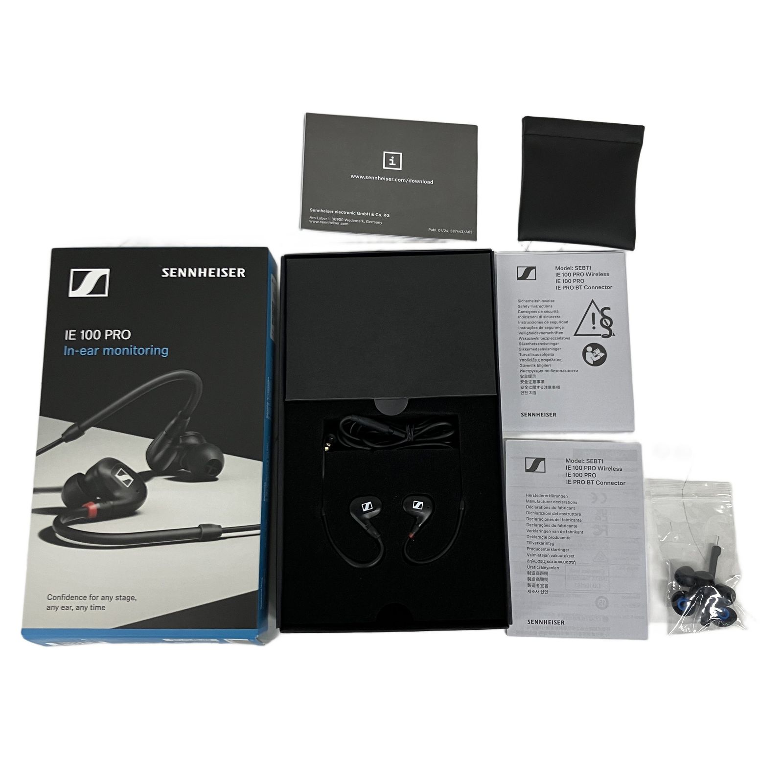 SENNHEISER ゼンハイザー IE 100 PRO モニターイヤホン カナル型 有線