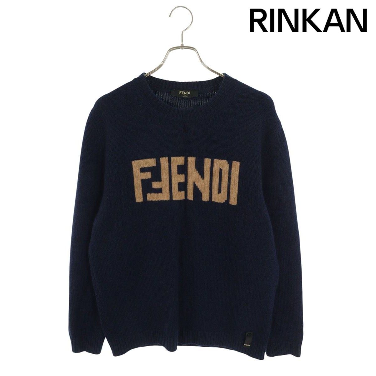 フェンディ FZZ373 A65B フロントロゴカシミヤニット メンズ 52 - メルカリ