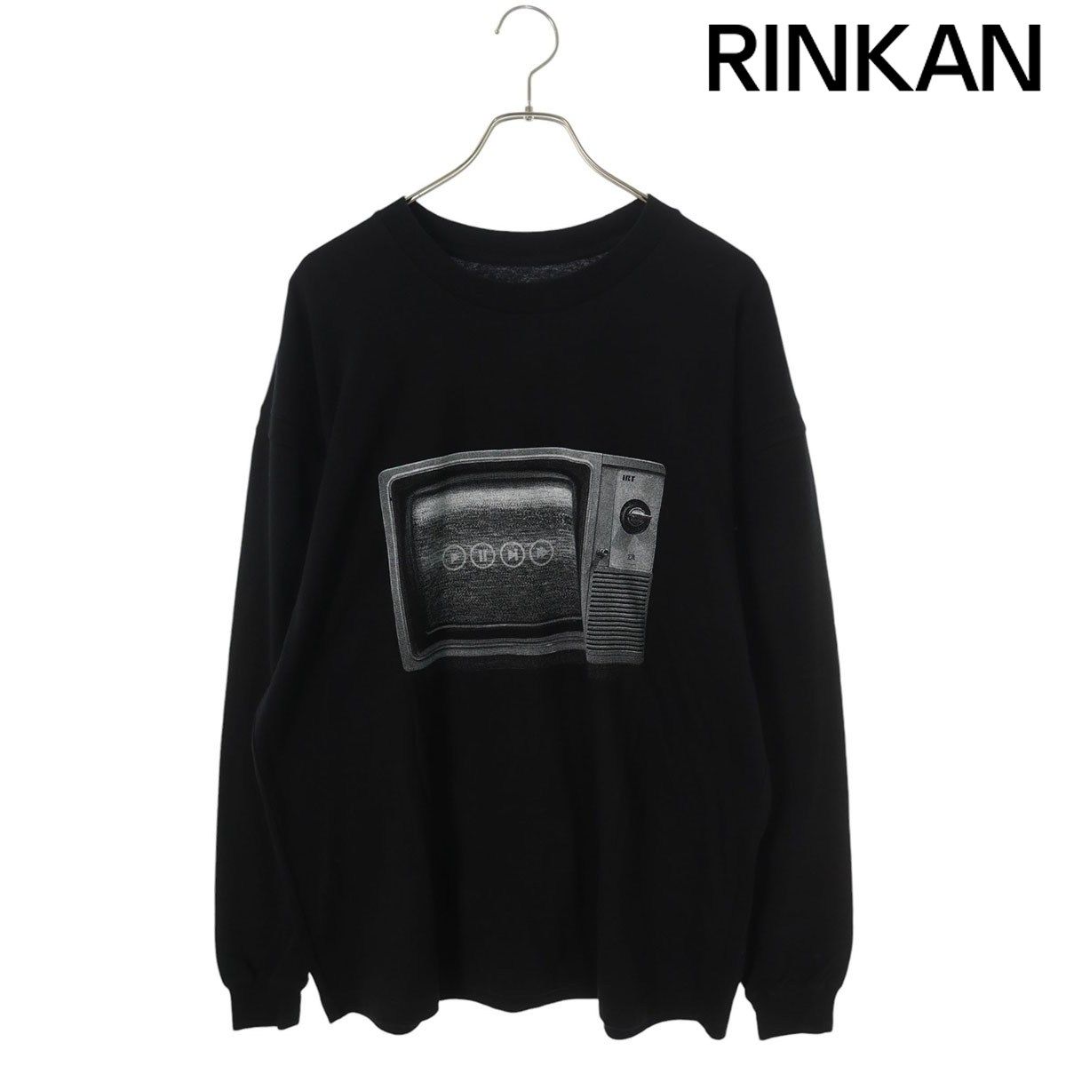 シークエル  SQ-22AW-LT-01 プリント長袖カットソー メンズ XL