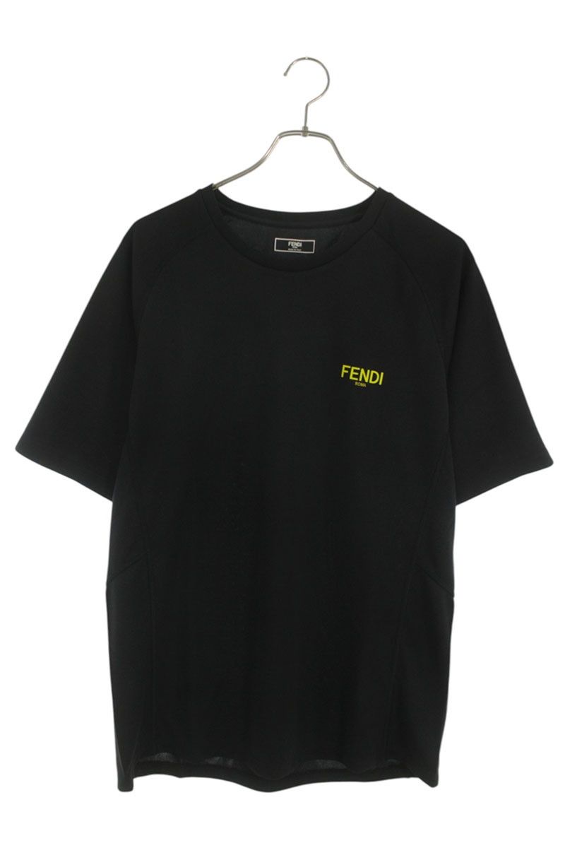 フェンディ ロゴプリント メッシュTシャツ メンズ 52 - メルカリ
