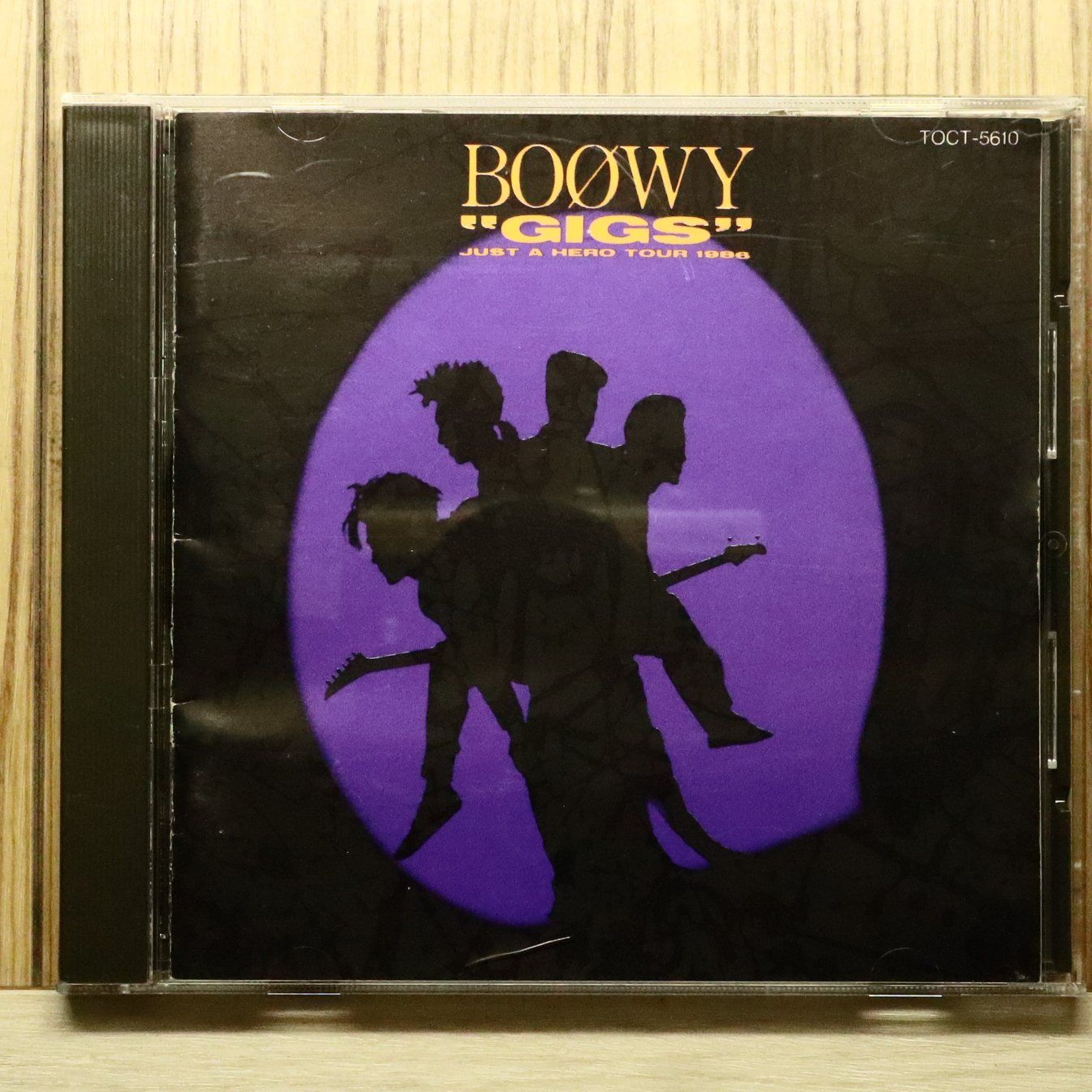 国内盤CD☆ボウイ /BOOWY □ GIGS ― JUST A HERO TOUR 1986 【TOCT5610