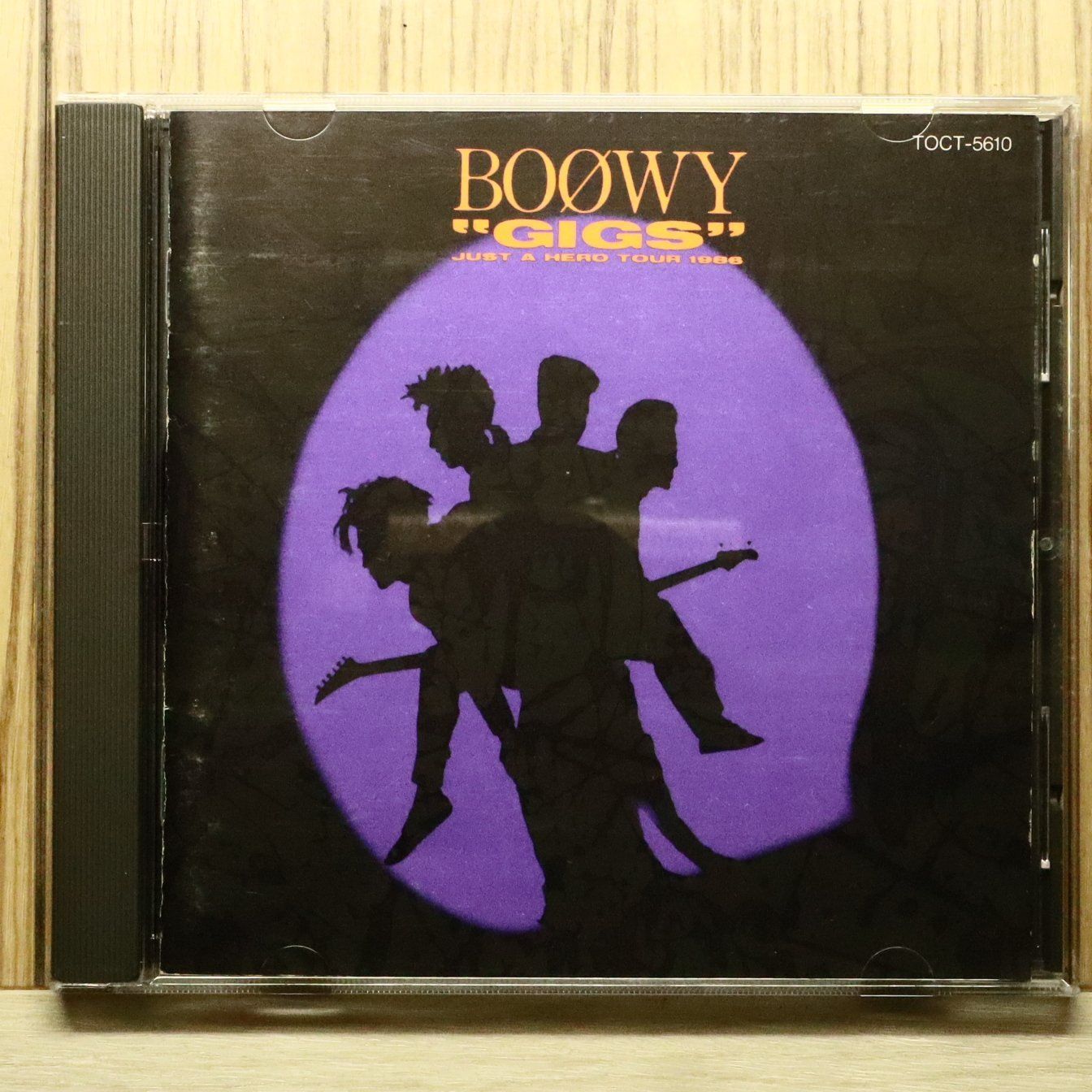 国内盤CD☆ボウイ /BOOWY □ GIGS ― JUST A HERO TOUR 1986 【TOCT5610 