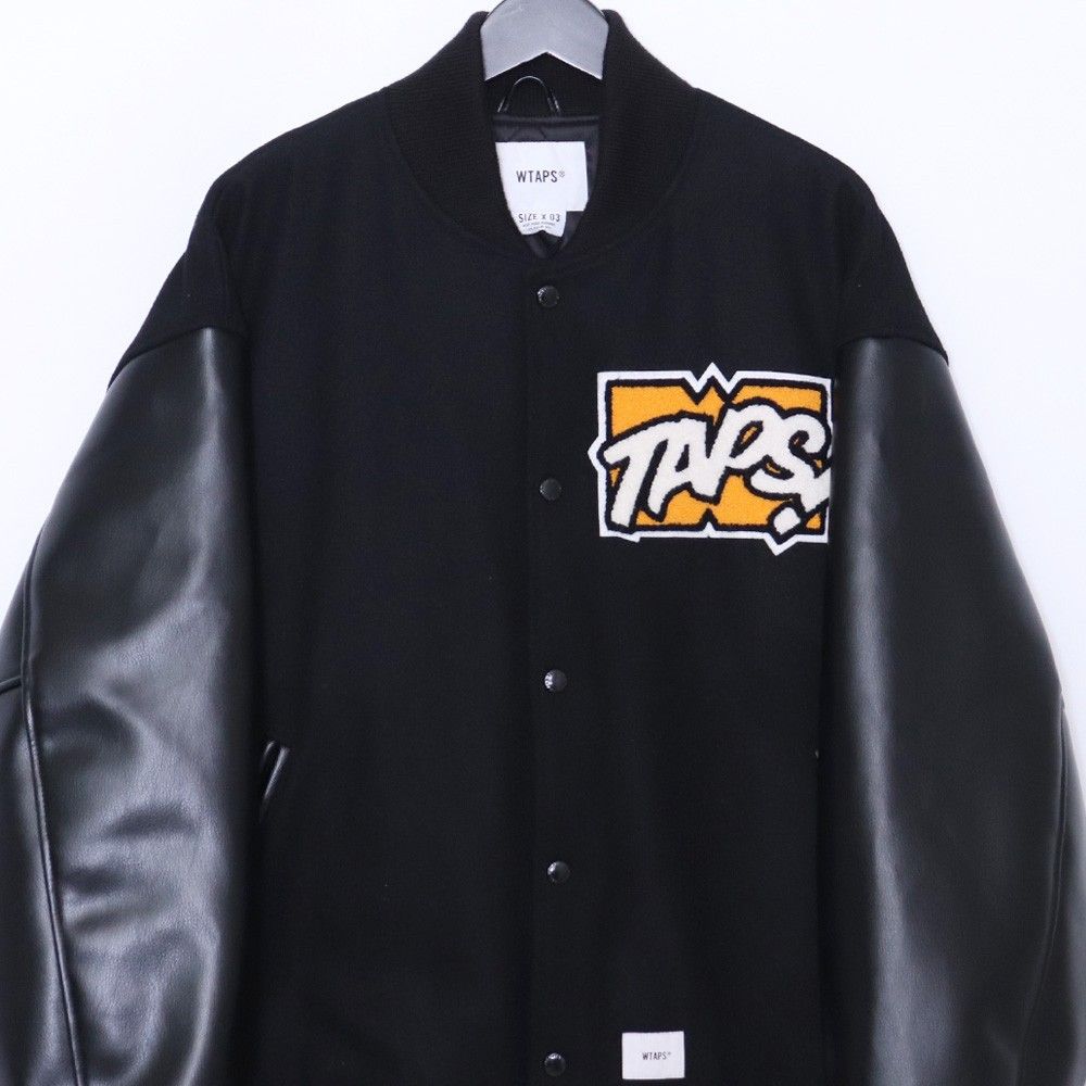 WTAPS New Year's Limited Varsity Jacket サイズ03 ブラック 222BRDT