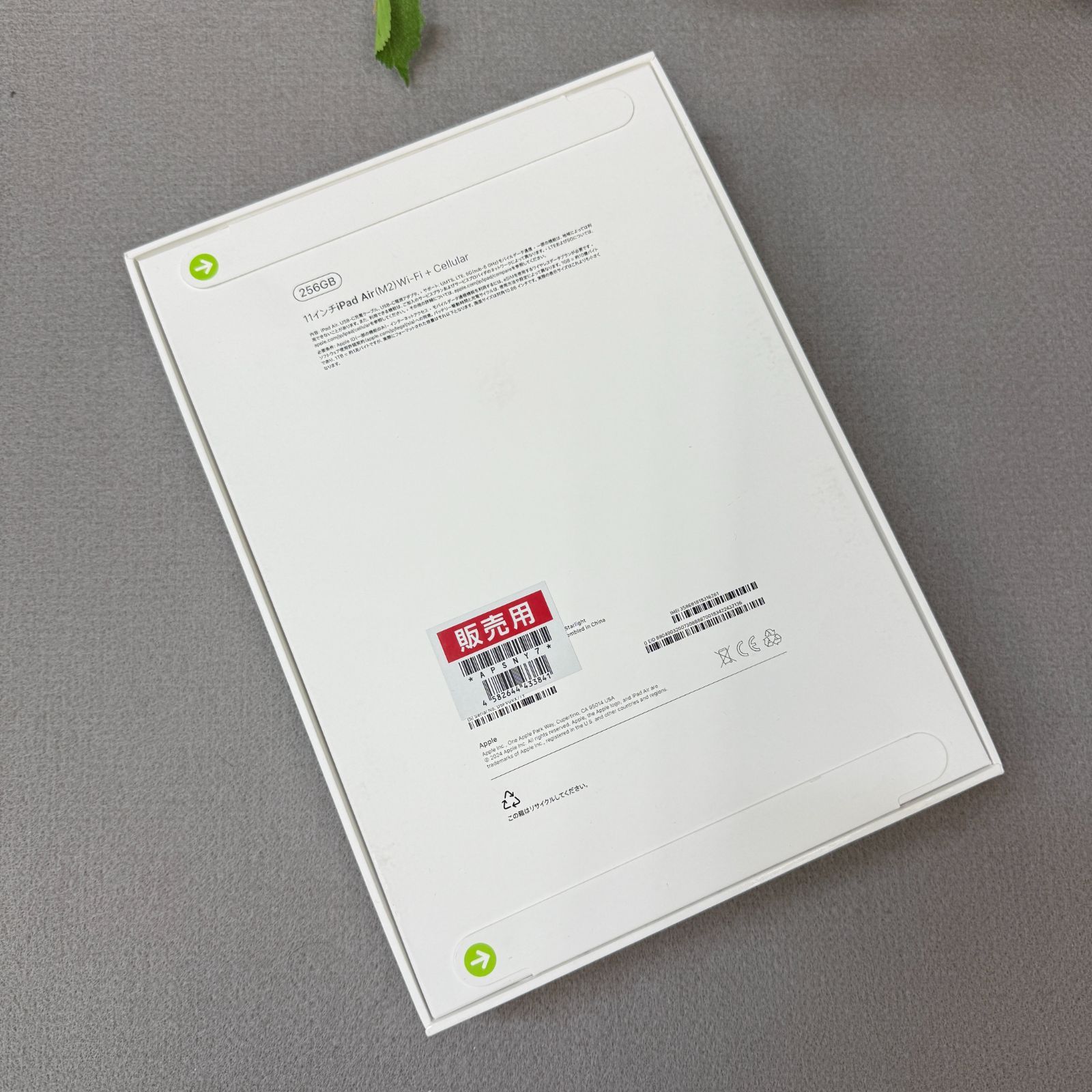 iPad Air M2 11インチ 256GB スターライトWifi+Cell - メルカリ