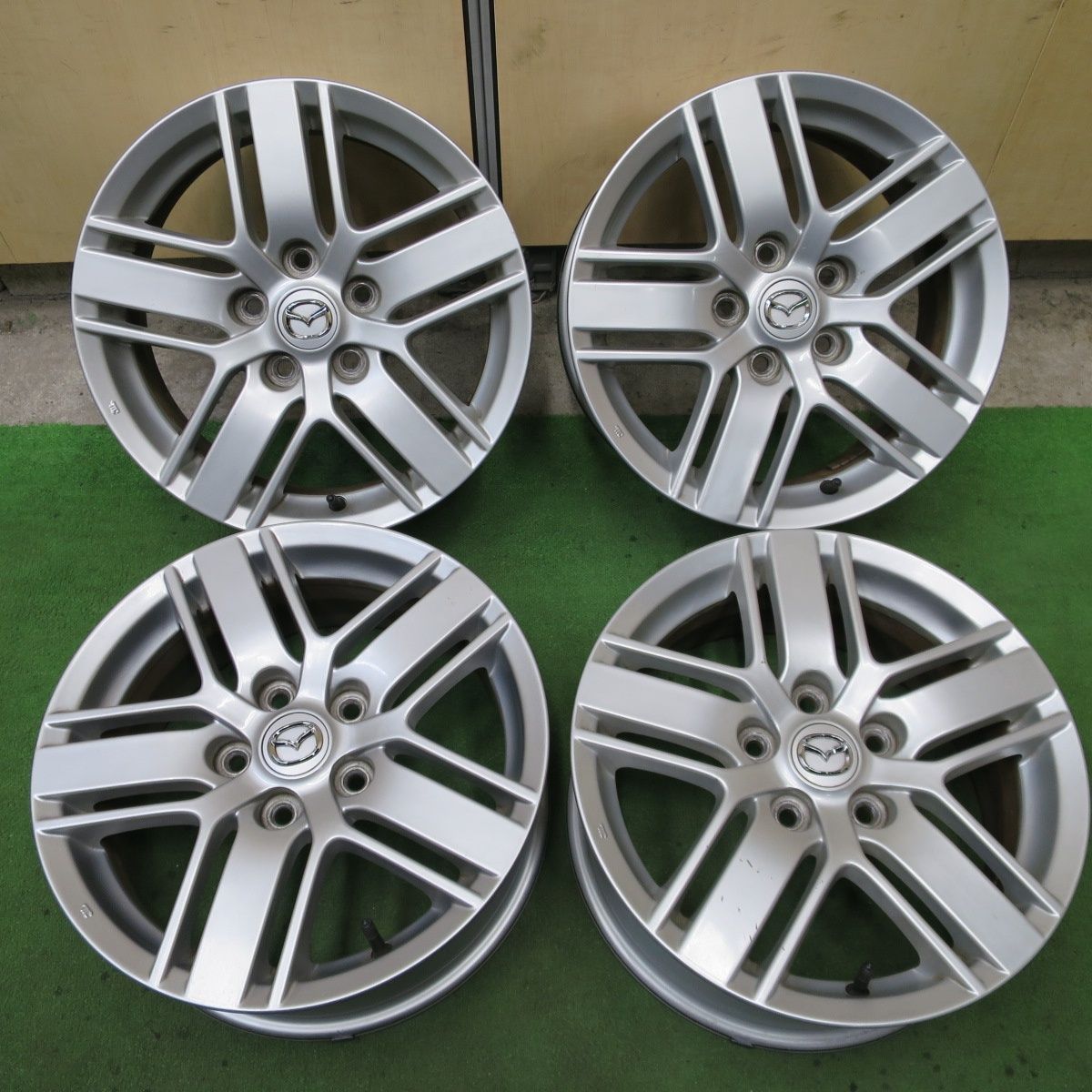 送料無料] 4本価格☆マツダ MPV 純正 ホイール 16インチ 16×6.5J MAZDA 