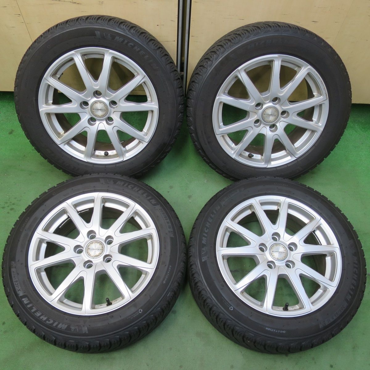 バリ溝！22年！8.5分☆ワーゲン 等 EUROBAHN SPORTECHNIC 205/55R16