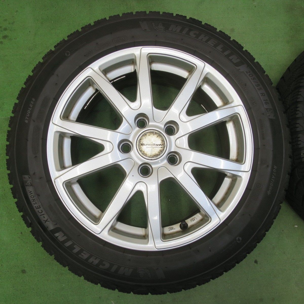 バリ溝！22年！8.5分☆ワーゲン 等 EUROBAHN SPORTECHNIC 205/55R16