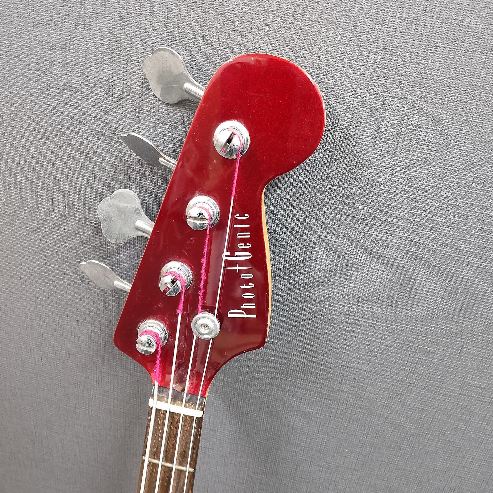 中古品】photo Genic / フォトジェニック エレキベース レッド - メルカリ