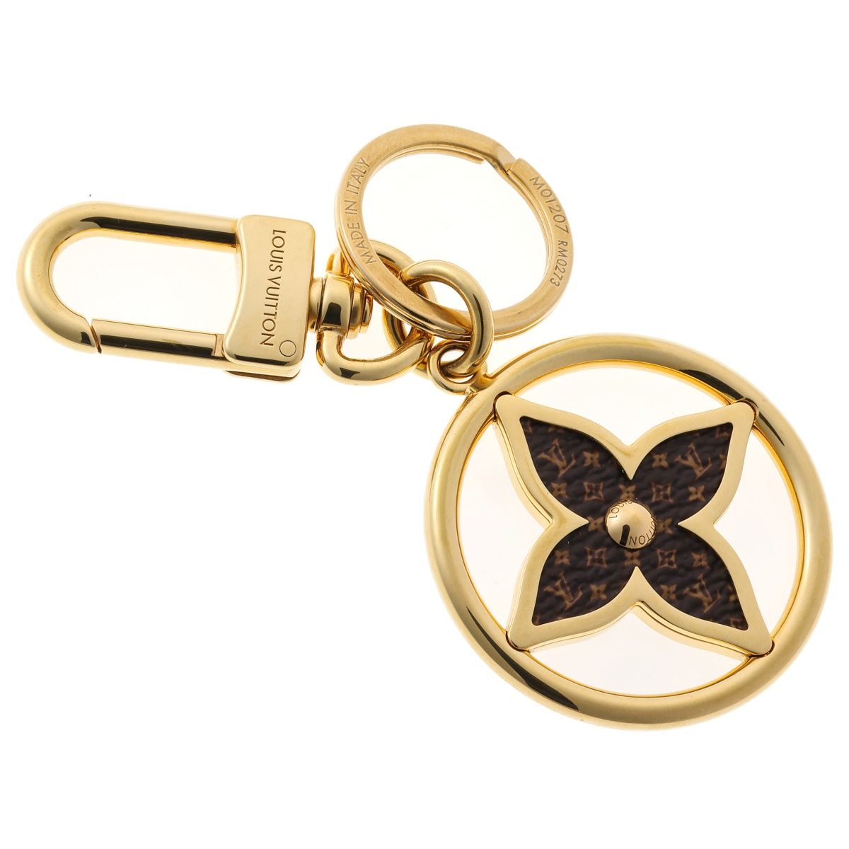 ルイヴィトン/LOUIS VUITTON キーホルダー LV トレジャード M01207