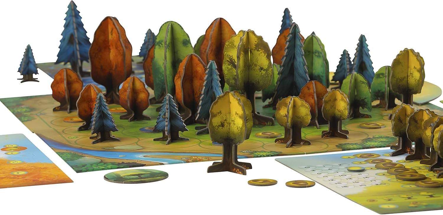 パズル・ボードゲーム フォトシンセシス【光と影を操る、没頭の森作り】美しい3Dボードゲーム 大人の趣味 戦略 脳トレ