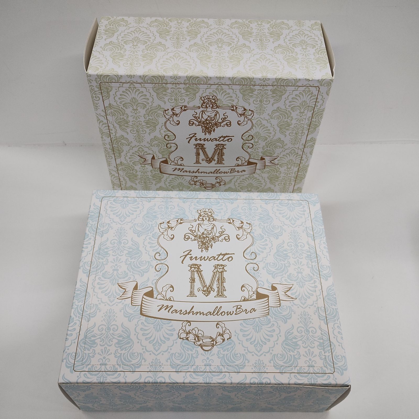 Y4574 ふわっとマシュマロブラ Mサイズ・Lサイズ 計2点セット