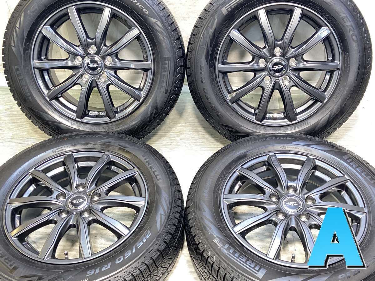 215/60R16 nピレリ アイスゼロアシンメトリコ n TEAD n16x6.5 53 114.3 