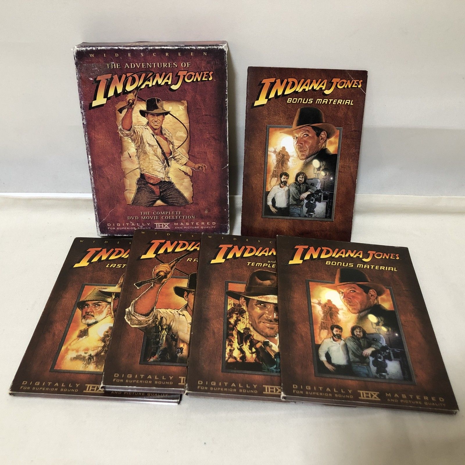 H985 映画 THE ADVENTURES OF INDIANA JONES THE COMPLETE DVD MOVIE 