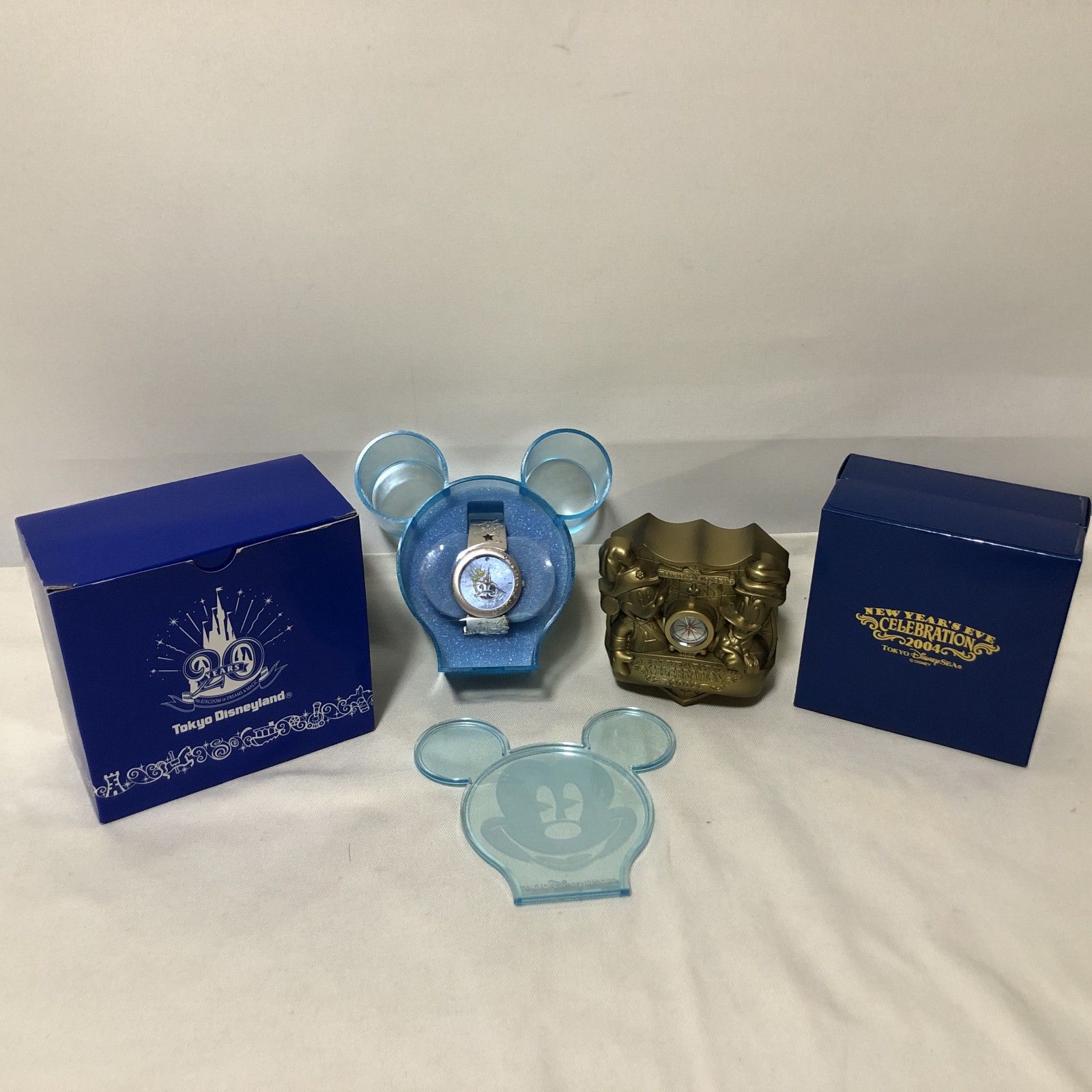 I005 TOKYO Disneyland 20周年 ディズニーシー 2004年 腕時計 置時計