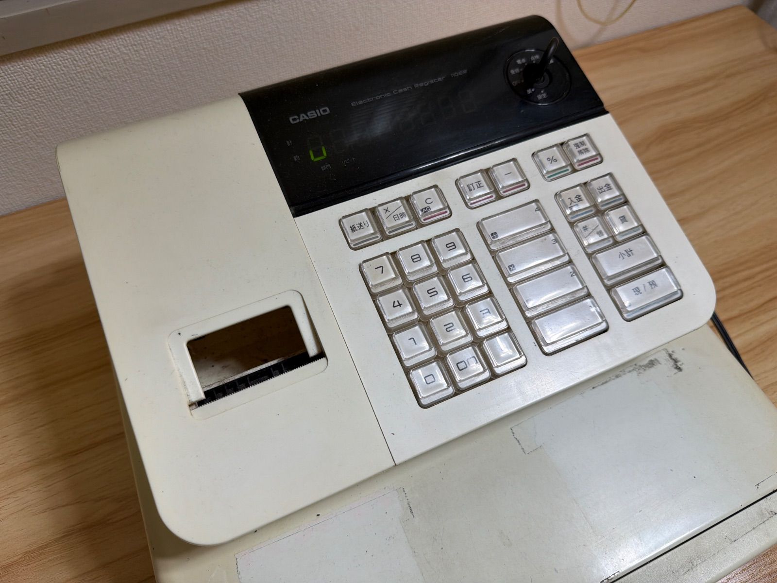 CASIO カシオ 電子レジスター 110ER ◇CASIO カシオ◇電子レジスター