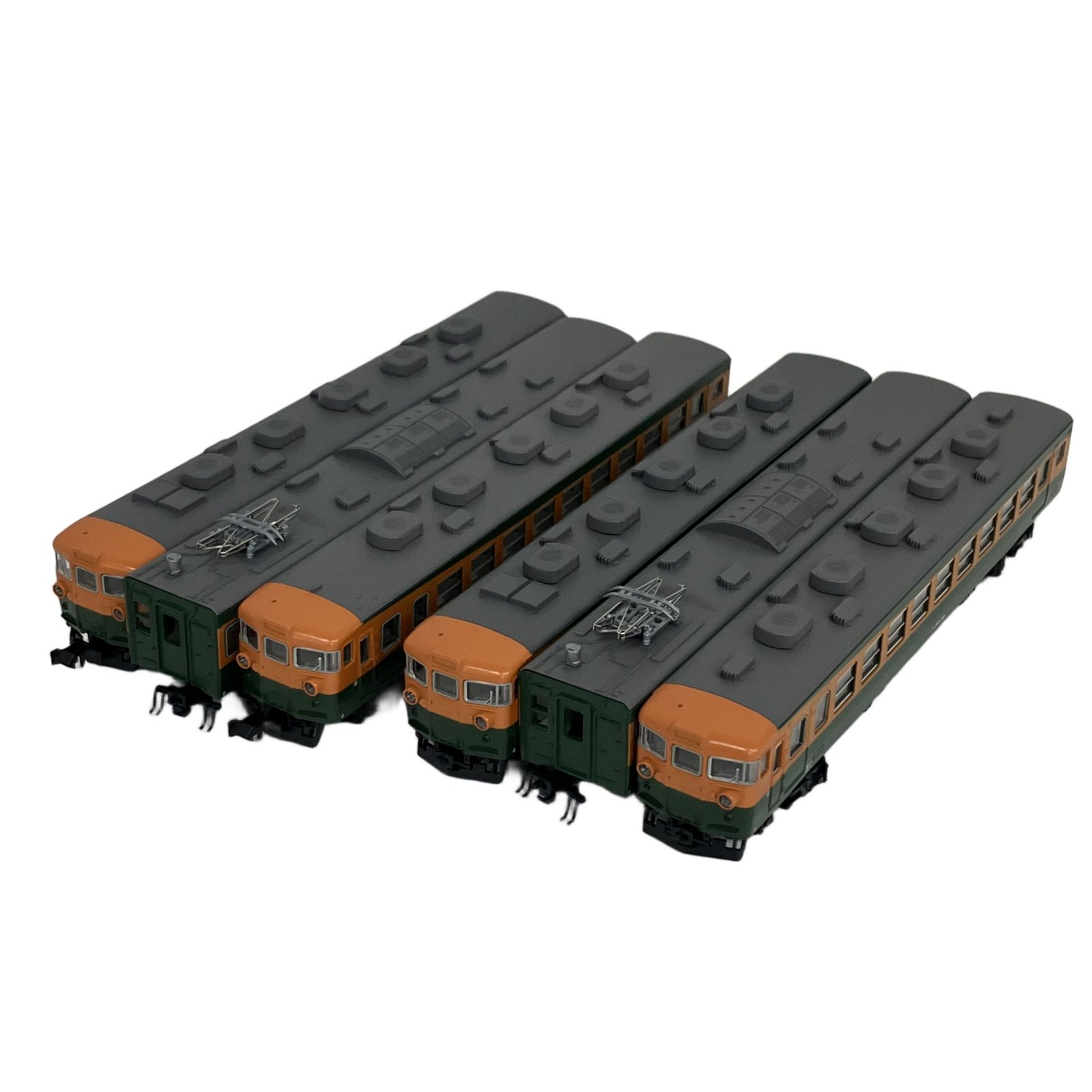 KATO 10-332 10-333 165系 急行電車 湘南色 低屋根 基本 増結 6両