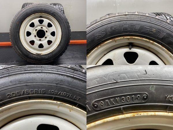 DL SPLT21 205/65R16LT】スパイク【日産 旧エルグランド純正ホイール DL SPLT21 205/65R16LT】スパイク【日産 旧エルグランド純正ホイール
