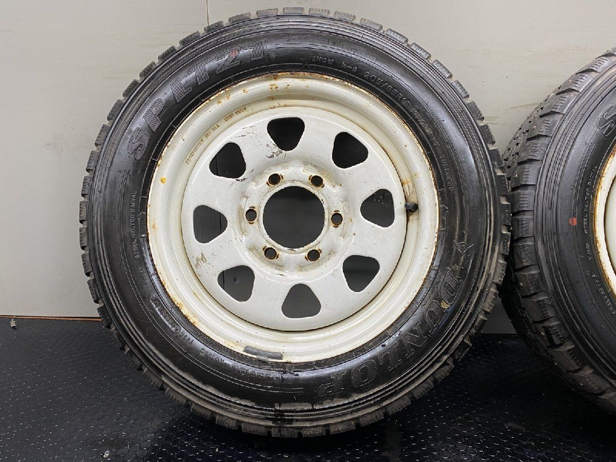 DL SPLT21 205/65R16LT】スパイク【日産 旧エルグランド純正ホイール
