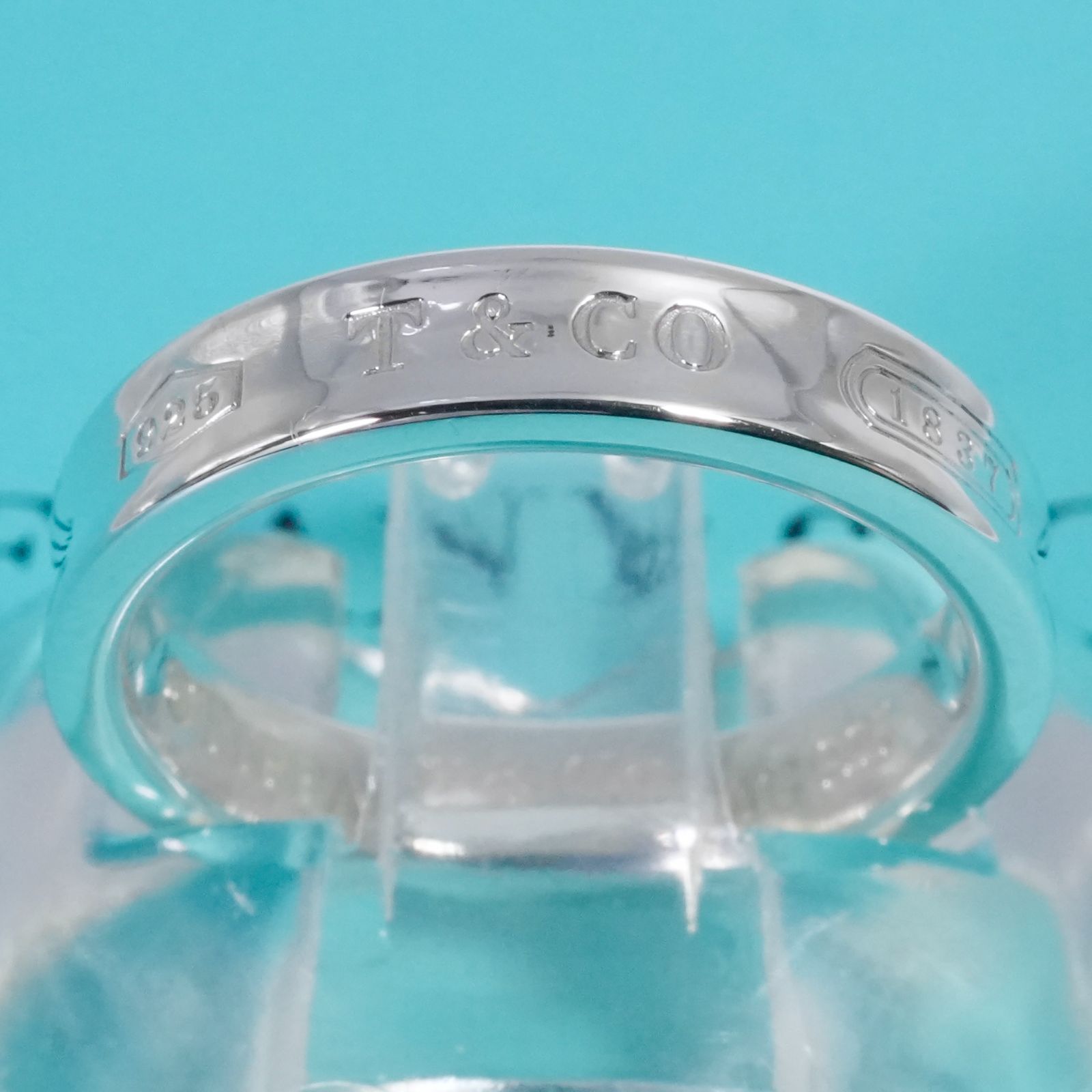 極美品11号 ティファニー 1837 ナロー スリム リング/25-3347 - メルカリ