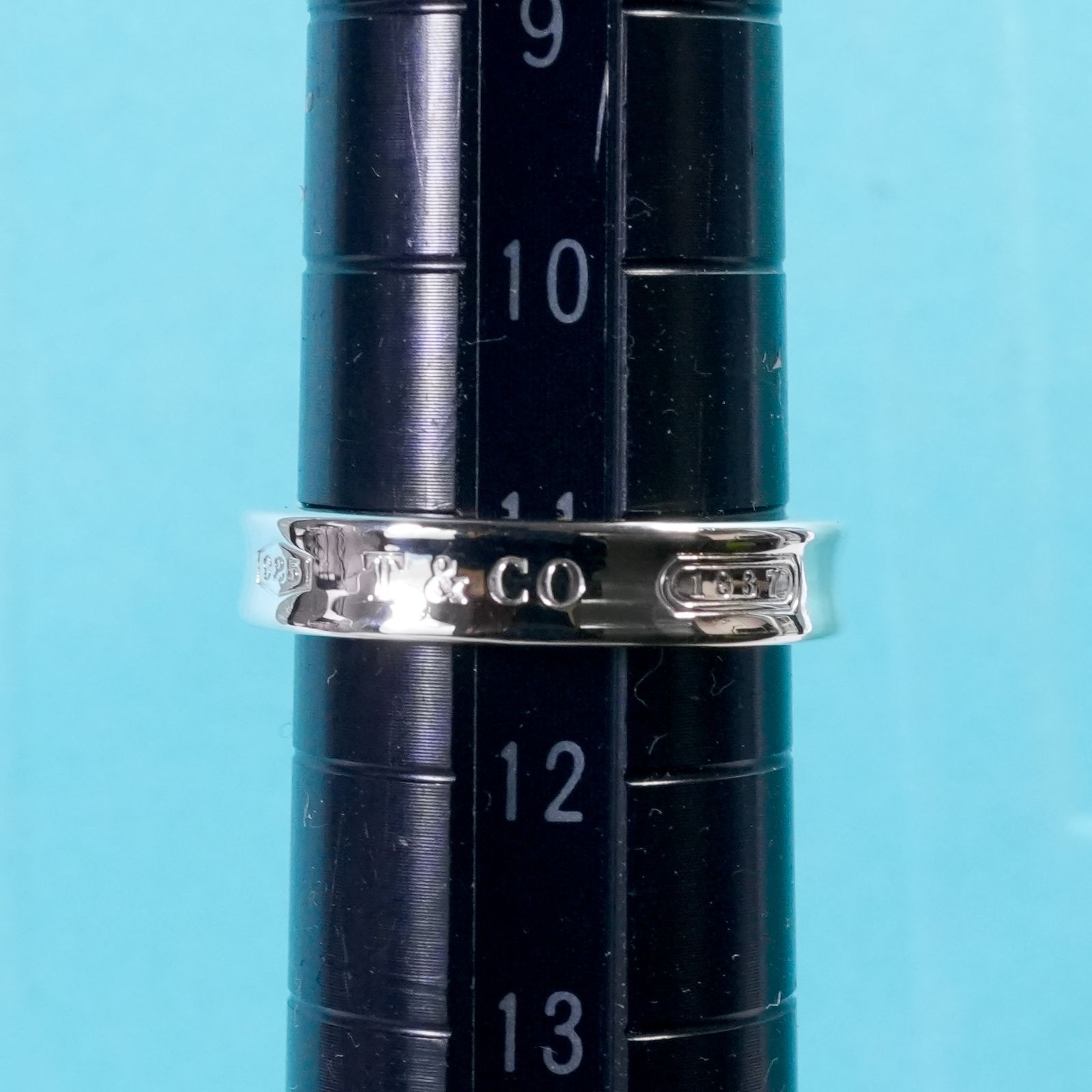 極美品11号 ティファニー 1837 ナロー スリム リング/25-3347 - メルカリ