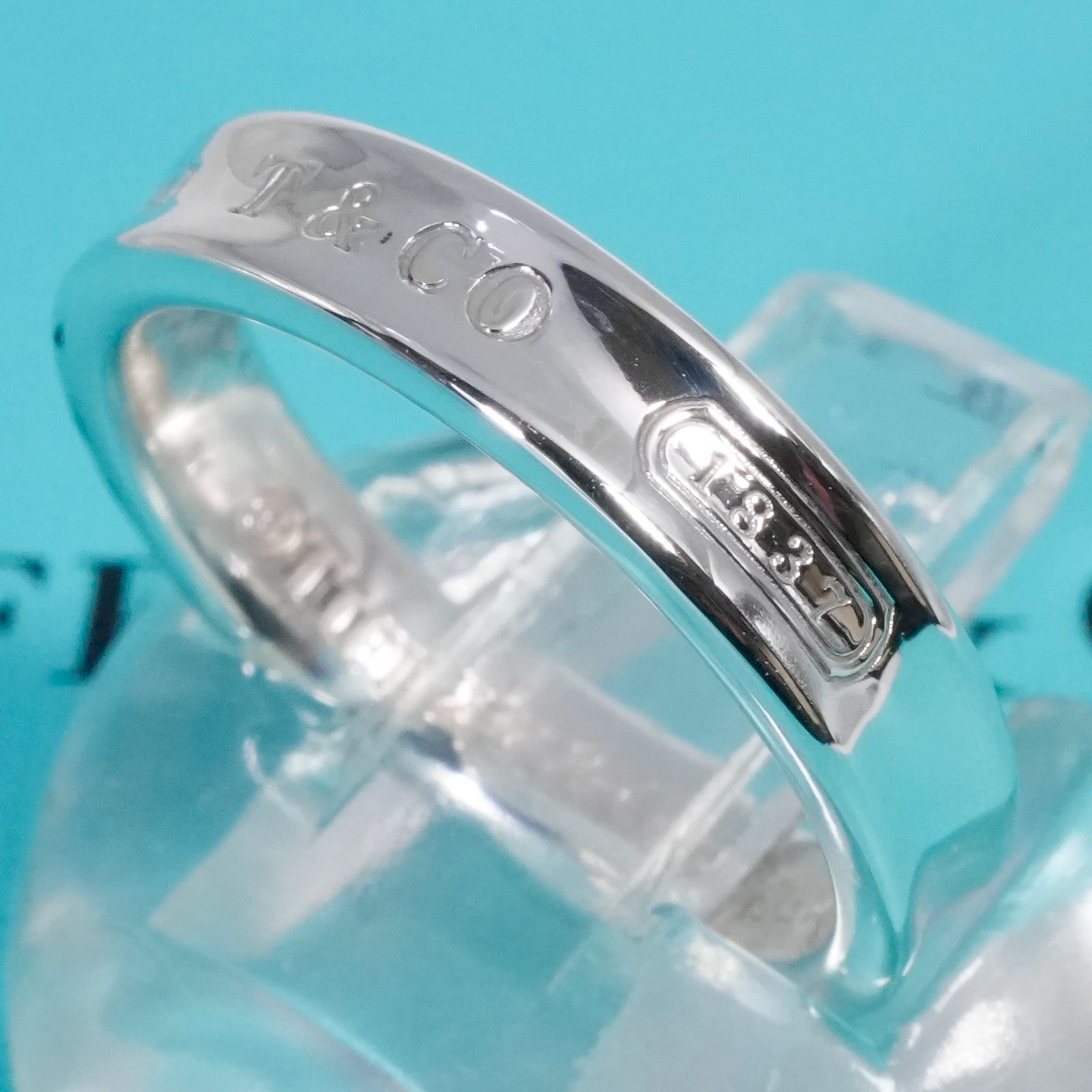 極美品11号 ティファニー 1837 ナロー スリム リング/25-3347 - メルカリ