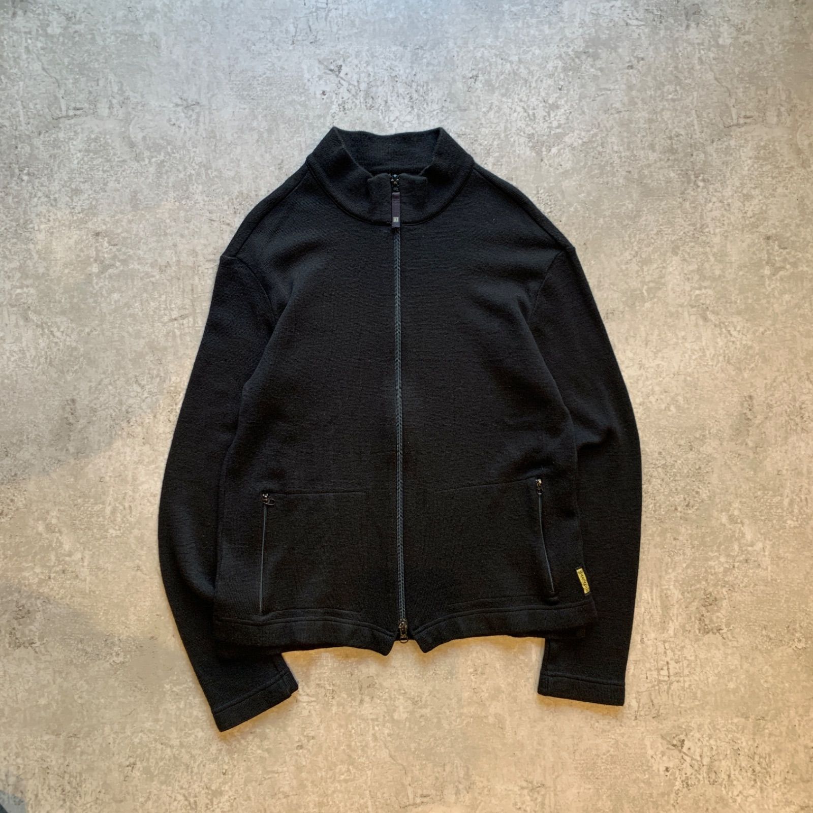 90s ARMANI JEANS ドライバーズニット イタリア製 ブラック 90s ARMANI JEANS ドライバーズニット アルマーニジーンズ イタリア製