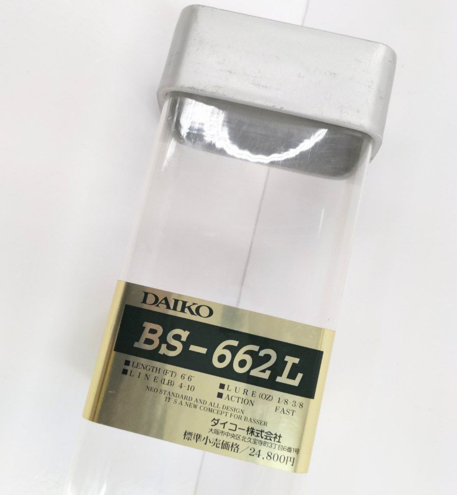 名竿 DAIKO Blueder BS-662L 極美品 超美品】ダイコー ブルーダー BS-662（01）オールドタックル 平成 バス