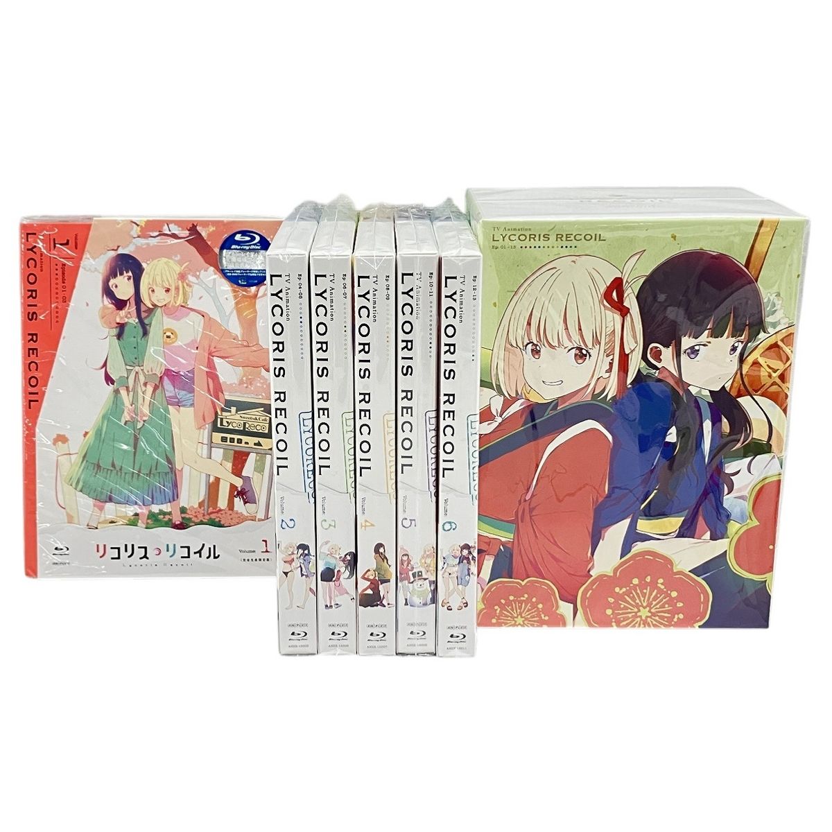 LYCORIS RECOIL Blu-ray 全6巻セット(BOX付き) 【公式通販】