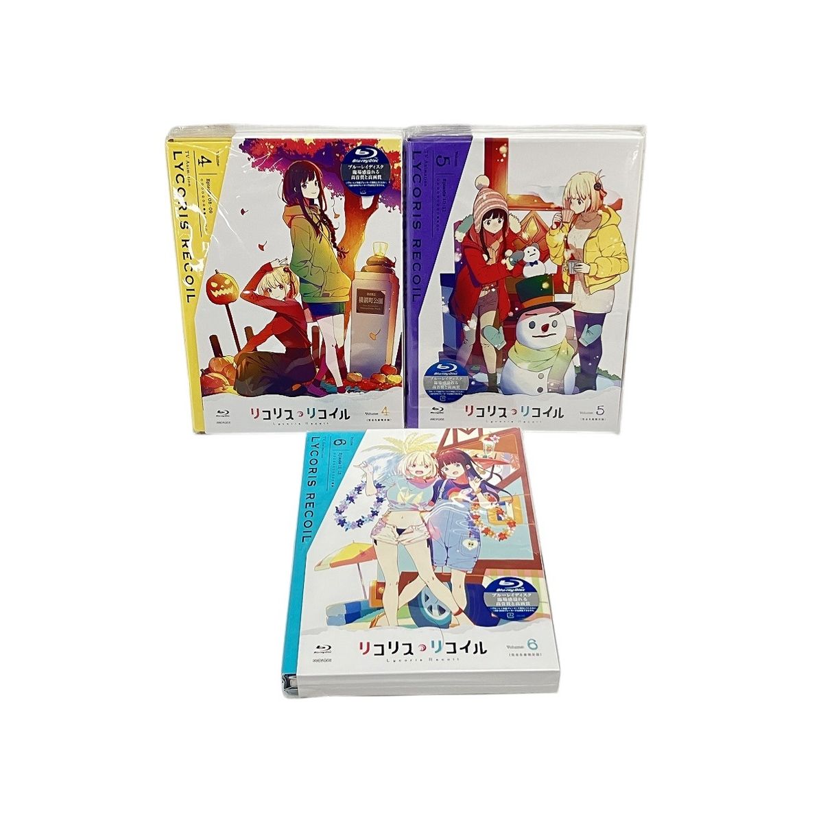 ANIPLEX リコリス・リコイル 完全生産限定版 全6巻セット Blu ANIPLEX リコリス・リコイル 完全生産限定版 全6巻セット Blu