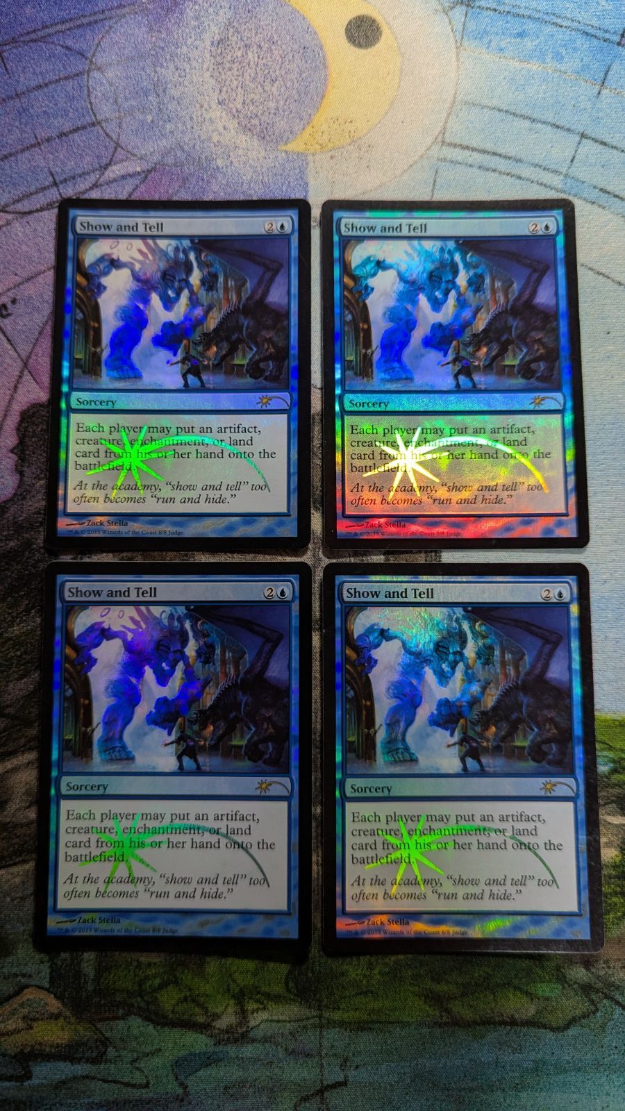 MTG 実物提示教育 ジャッジ褒賞 foil 英語4枚 まとめ売り 実物提示教育⁄