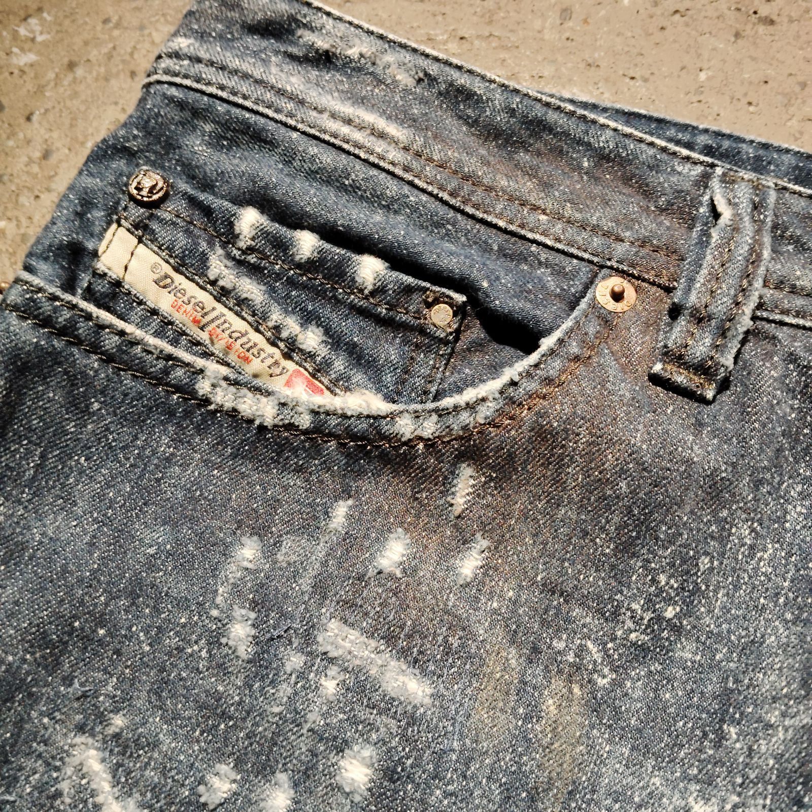 DIESEL WASH SAFADO 0833D REGULAR SLIM STRAIGHT ディーゼル 