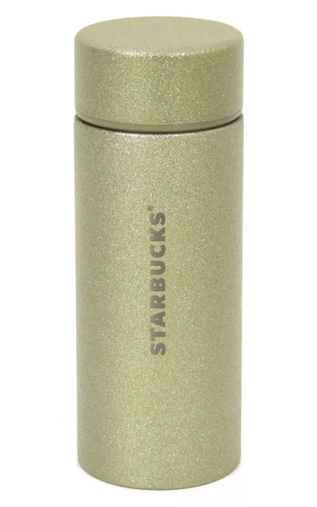 ステンレスボトルグリッターシャンパンゴールド355ml スターバックス