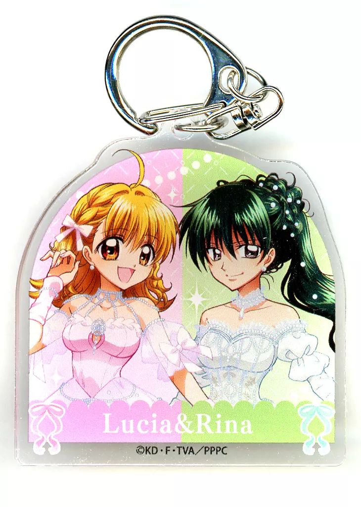 中古】キーホルダー 七海るちあ＆洞院リナ 「マーメイドメロディー