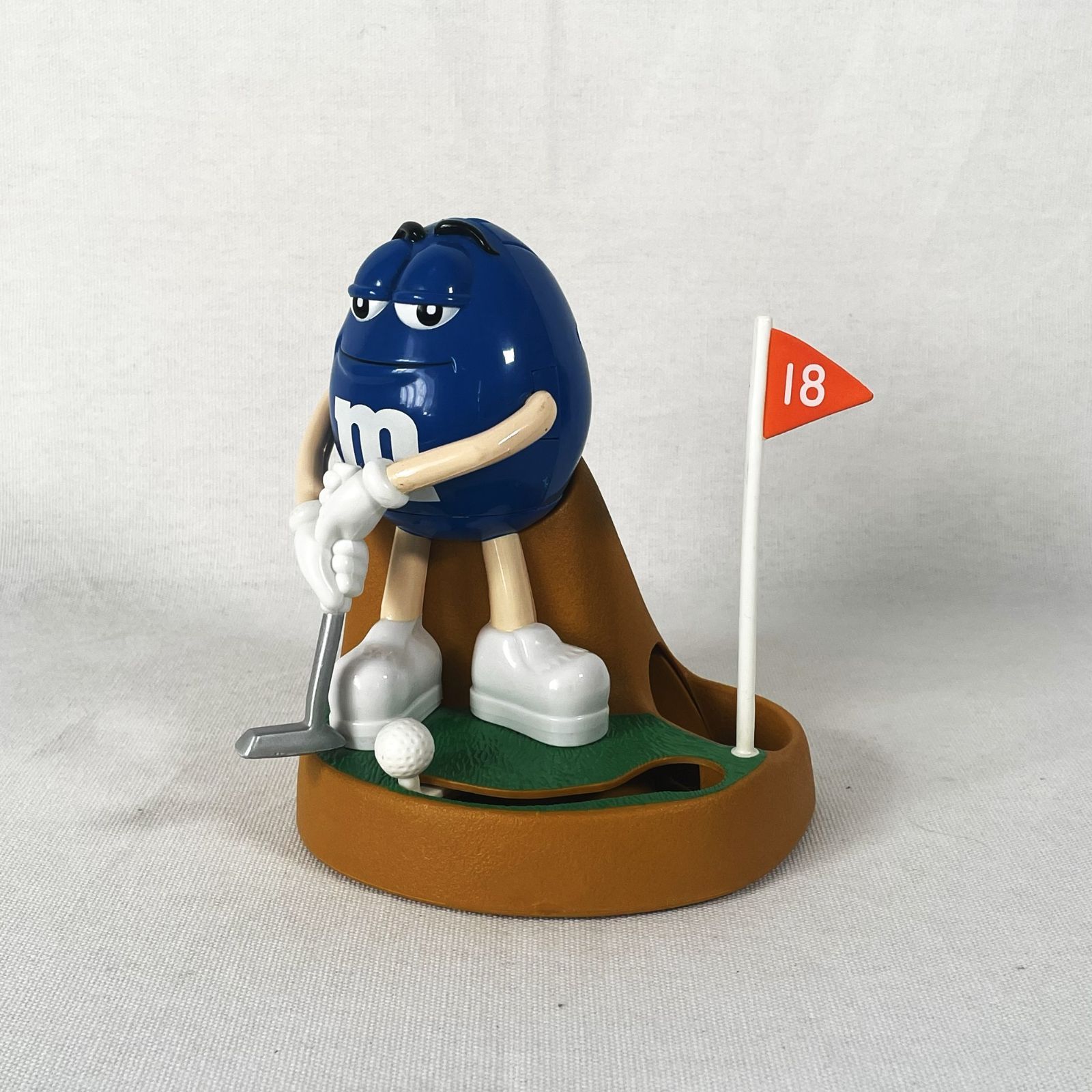 M&M Puttin Blue Candy Dispenser エムアンドエムズ ディスペンサー